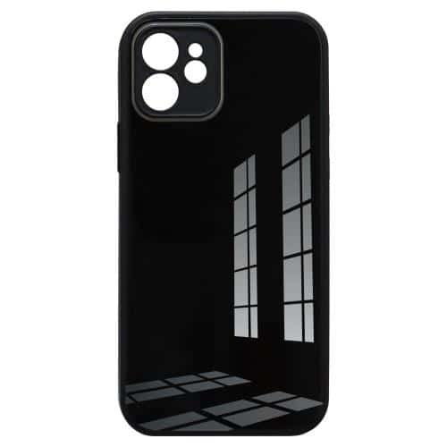 TPU & Glass Case inos Apple iPhone 12 CamGuard Black