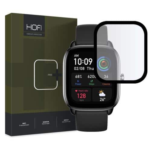 Hybrid Nano Glass Hofi Premium Pro+ Amazfit GTS 4 mini 42mm Μαύρο (1 τεμ.)