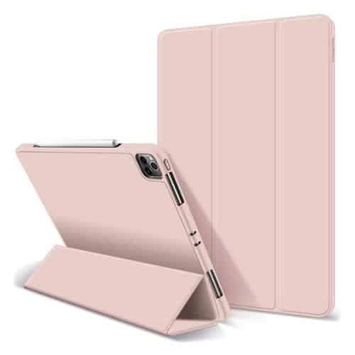 Θήκη Flip Smart inos Apple iPad pro 11.0 (2021) με TPU & SC Pen Ροζ