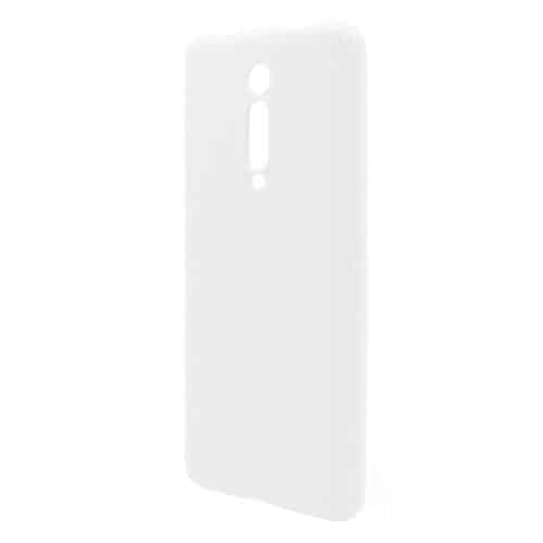 Θήκη Liquid Silicon inos Xiaomi Mi 9T/ Mi 9T Pro L-Cover Λευκό