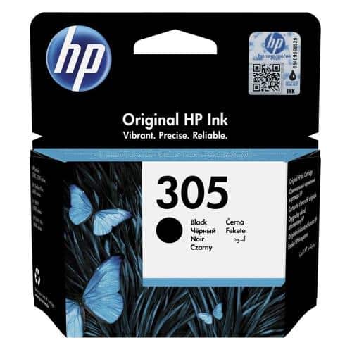 HP Ink Cartridge Nο.305 3YM61AE Black