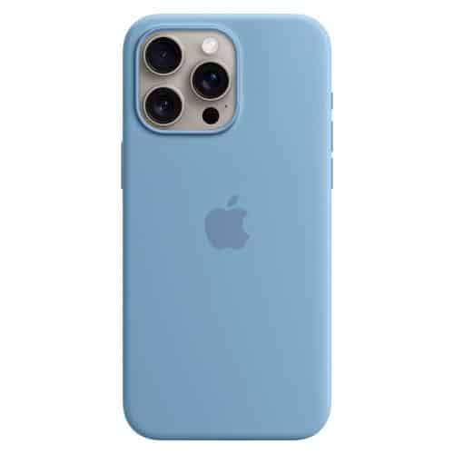 Θήκη Silicon με MagSafe Apple MT1L3 iPhone 15 Pro Γαλάζιο