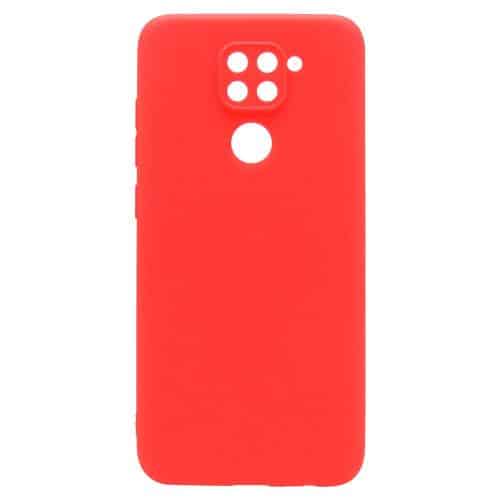 Θήκη Soft TPU inos Xiaomi Redmi Note 9 S-Cover Κόκκινο
