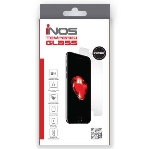 Tempered Glass Full Face Privacy inos 0.33mm Apple iPhone 12/ 12 Pro Μαύρο