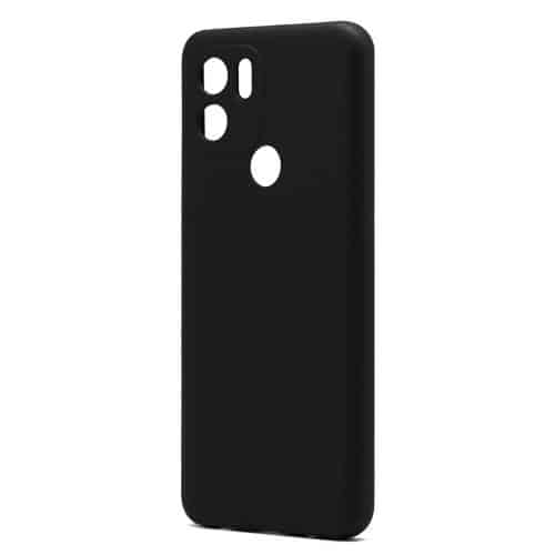 Θήκη Liquid Silicon inos Xiaomi Redmi A1 Plus/ A2 Plus L-Cover Μαύρο