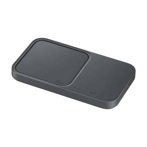 Wireless Charging Pad Qi & Travel Charger Samsung Duo EP-P5400TBEG with Single Output USB C PD 15W Black