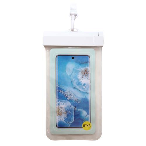 Waterproof Θήκη inos για Smartphones έως 6.9'' Διάφανο-Λευκό