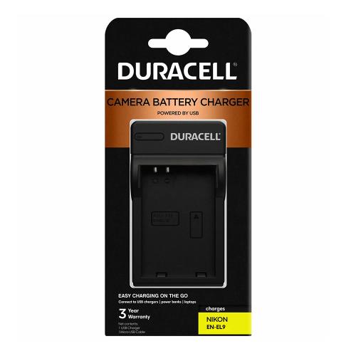 Φορτιστής Μπαταριών Κάμερας Duracell DRN5925 για Nikon EN-EL9