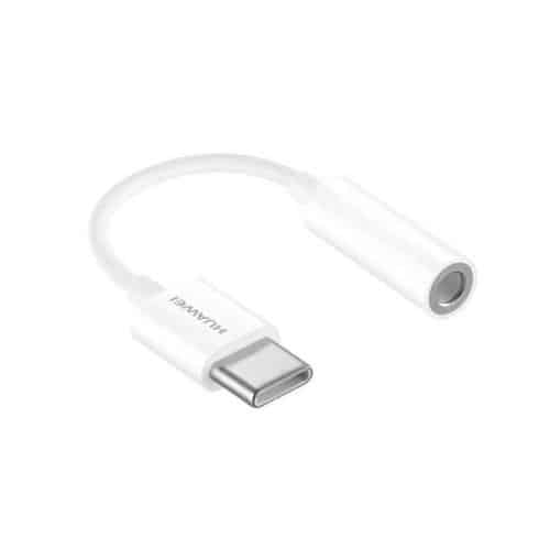 Adaptor Huawei CM20 3.5mm (Female) to USB C (Male) White 9cm