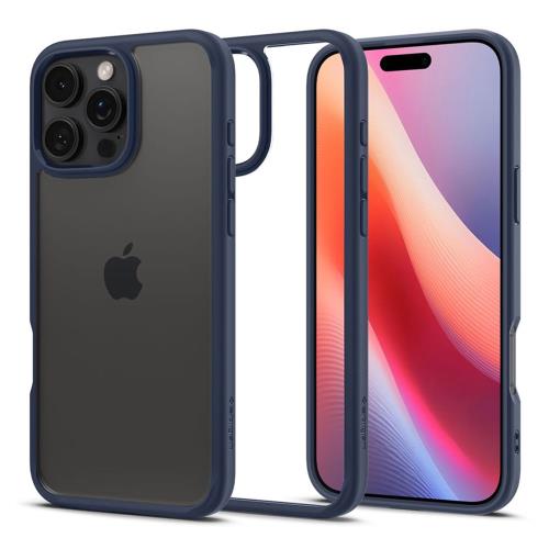 Θήκη TPU & PC Spigen Ultra Hybrid Apple iPhone 16 Pro Max Σκούρο Μπλε