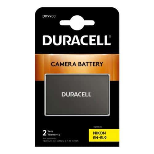 Camera Battery Duracell DR9900 for Nikon EN-EL9 7.4V 1100mAh (1 pc)