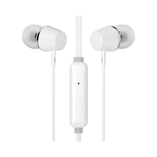 Hands Free Stereo HP DHE-7000 3.5mm Λευκό