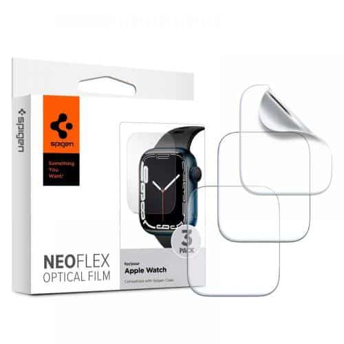 Screen Protector Spigen Neo Flex HD Apple Watch 7 45mm (3 pcs)