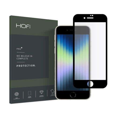 Tempered Glass Full Face Hofi Pro+ Apple iPhone 7/ 8/ SE 2020/ SE 2022 Black (1 pc)