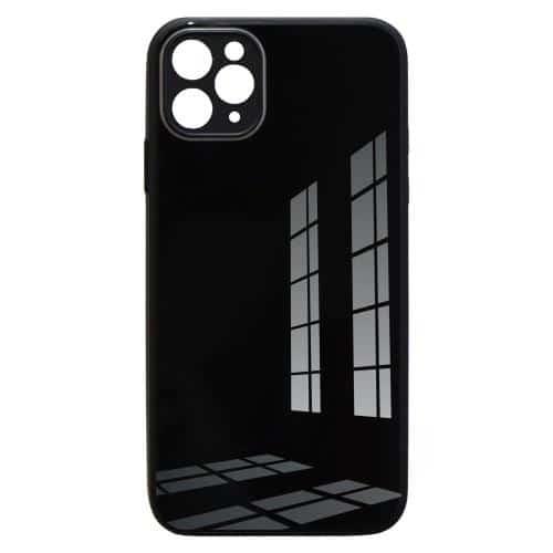Θήκη TPU & Glass inos Apple iPhone 11 Pro Max CamGuard Μαύρο