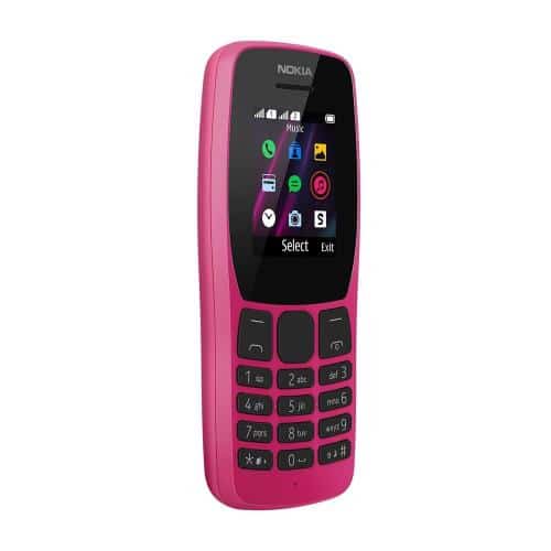 Κινητό Τηλέφωνο Nokia 110 (2019) (Dual SIM) Ροζ