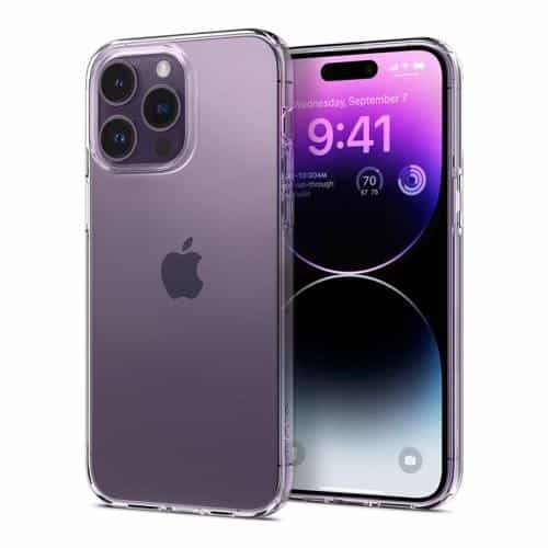 Θήκη TPU Spigen Liquid Crystal Apple iPhone 15 Pro Διάφανο