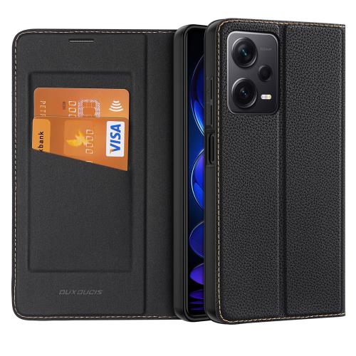 Flip Case Dux Ducis Skin X2 Wallet Xiaomi Redmi Note 12 Black