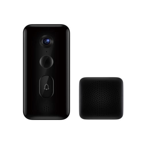 Ασύρματο Κουδούνι Πόρτας Xiaomi Smart Doorbell 3 με Κάμερα & Wi-Fi Μαύρο