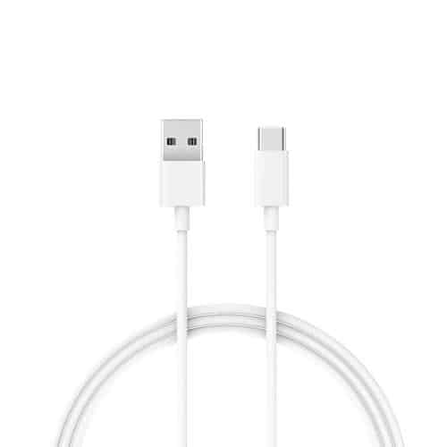 Καλώδιο USB 2.0 Xiaomi Mi SJX14ZM USB Α to USB C 1m Λευκό (Ασυσκεύαστο)