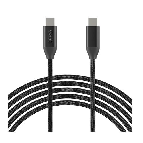 Καλώδιο Σύνδεσης USB 2.0 Choetech XCC-1035 USB C σε USB C PD3.1 240W 1m Μαύρο