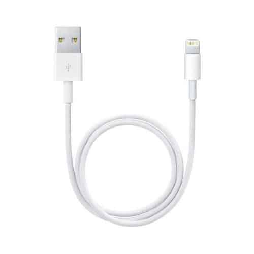 Kαλώδιο Apple MD819 USB A σε Lightning 2m Λευκό (Ασυσκεύαστο)
