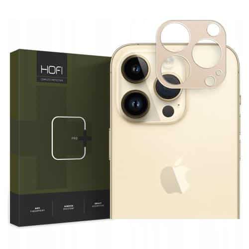 Μεταλλικό Προστατευτικό Κάλυμμα Κάμερας Hofi Alucam Premium Pro+ Apple iPhone 14 Pro/ 14 Pro Max Χρυσό