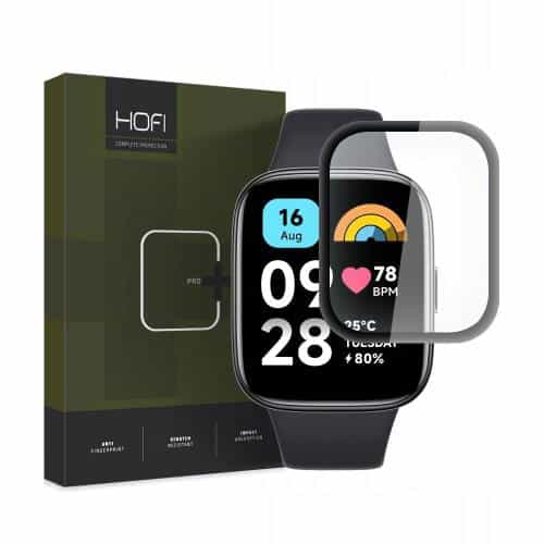 Hybrid Nano Glass Hofi Premium Pro+ Xiaomi Redmi Watch 3 Active Μαύρο (1 τεμ.)