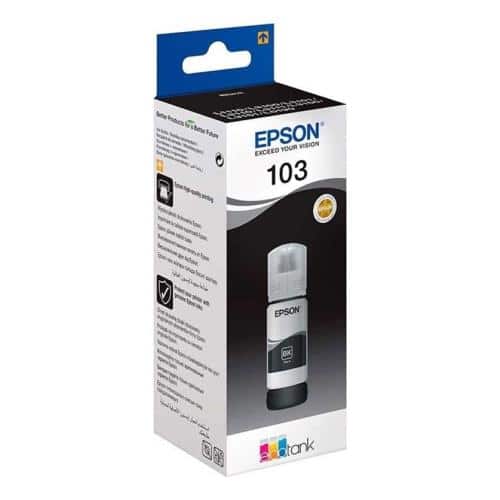 Μελάνι Epson Inkjet No.103 C13T00S14A Μαύρο
