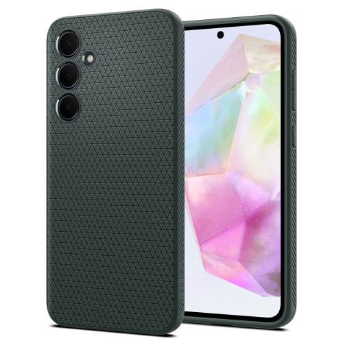 Θήκη Soft TPU Spigen Liquid Air Samsung A356B Galaxy A35 5G Πράσινο