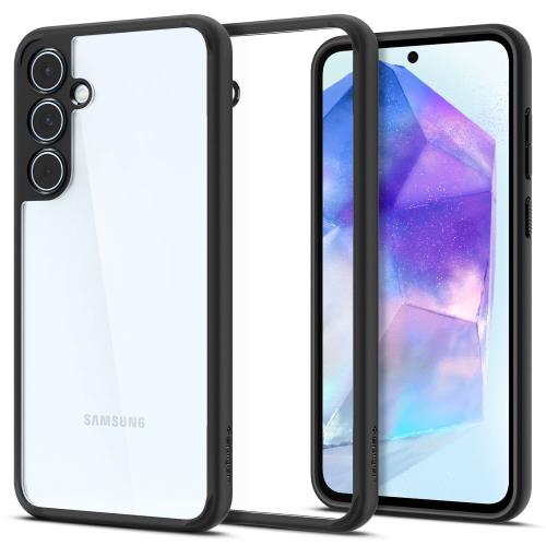 Θήκη TPU & PC Spigen Ultra Hybrid Samsung A556B Galaxy A55 5G Μαύρο