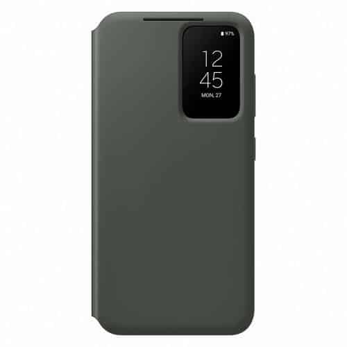 Θήκη Flip S-View Samsung EF-ZS911CGEG S911B Galaxy S23 5G Χακί