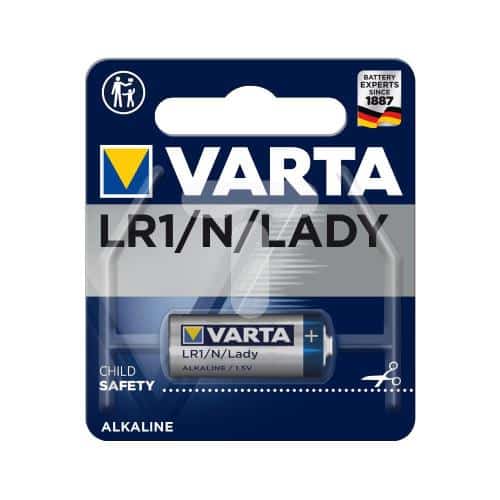 Battery Alkaline Varta LR1 LADY N 1.5V  (1 pc)