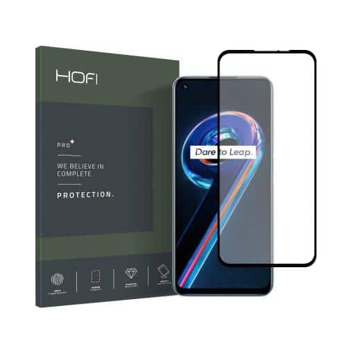 Tempered Glass Full Face Hofi Premium Pro+ Realme 9 Pro 5G Black (1 pc)