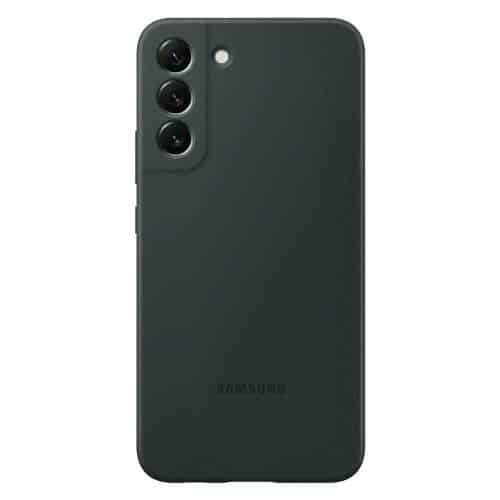Silicone Cover Case Samsung EF-PS906TGEG G906B Galaxy S22 Plus 5G Dark Green