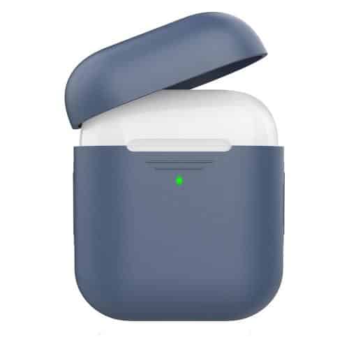 Silicon Case AhaStyle PT02-F Apple AirPods Premium Navy Blue