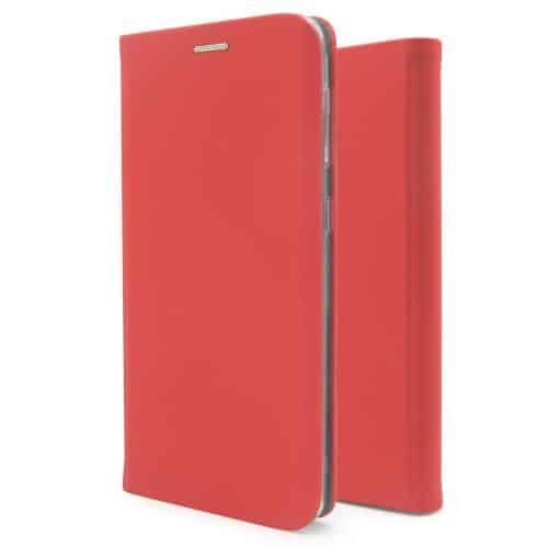 Θήκη Flip Book inos Xiaomi Redmi Note 9S Curved S-Folio Κόκκινο