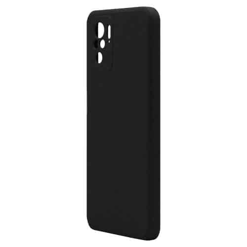 Θήκη Liquid Silicon inos Xiaomi Poco M5S/ Redmi Note 10/ 10S L-Cover Μαύρο