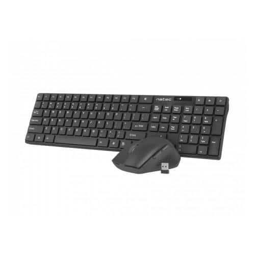 Set Wireless Keyboard & Mouse Natec Stingray NZB-1440 2in1 Black