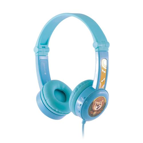 Ενσύρματα Ακουστικά Κεφαλής Buddyphones Travel για Παιδιά Μπλε