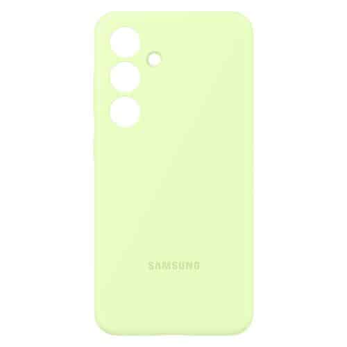 Silicone Cover Case Samsung EF-PS926TGEG S926B Galaxy S24 Plus 5G Light Green