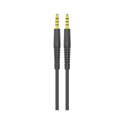 Καλώδιο Ήχου Budi 3.5mm/3.5mm 1.2m Μαύρο