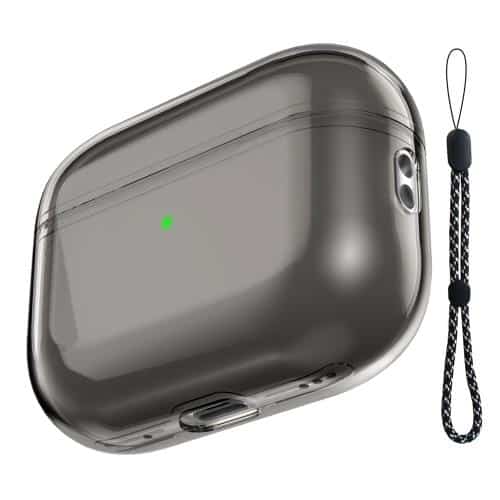 PC Case AhaStyle WG94 Apple AirPods Pro 2 (2022) Clear-Black
