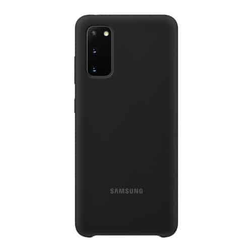 Silicon Cover Samsung EF-PG980TBEG G980 Galaxy S20 Μαύρο