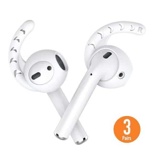 Silicon Earhooks AhaStyle PT14 Apple EarPods & Airpods Comfort White (3 pairs)