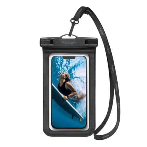 Universal Αδιάβροχη Θήκη Spigen A601 για Smartphones έως 6.9'' Μαύρο (1 τεμ.)
