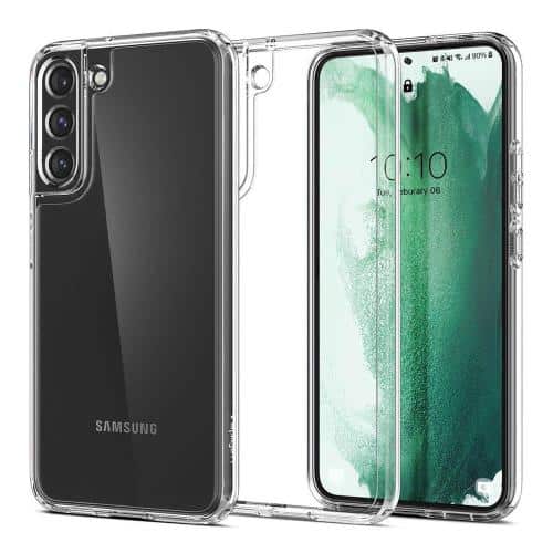 TPU & PC Back Cover Case Spigen Ultra Hybrid Samsung G906B Galaxy S22 Plus 5G Crystal Clear