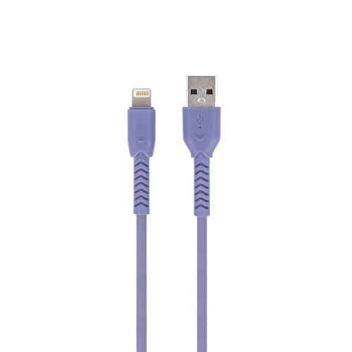 Καλώδιο Σύνδεσης USB 2.0 Maxlife MXUC-04 USB A σε Lightning 1m Μωβ