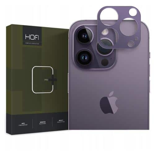 Μεταλλικό Προστατευτικό Κάλυμμα Κάμερας Hofi Alucam Premium Pro+ Apple iPhone 14 Pro/ 14 Pro Max Μωβ