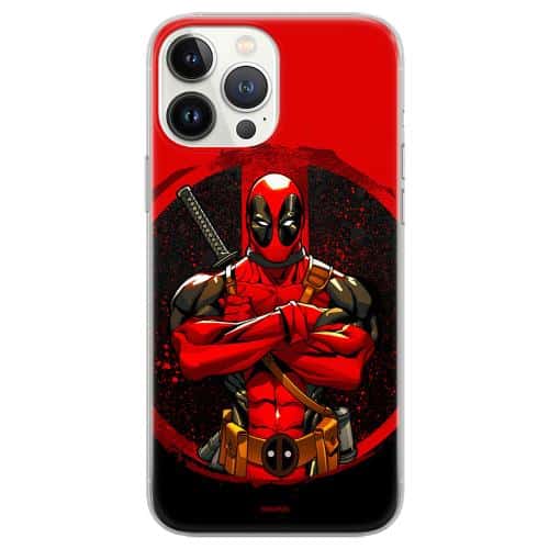 Soft TPU Case Marvel Deadpool 006 Samsung A546B Galaxy A54 5G Full Print Red